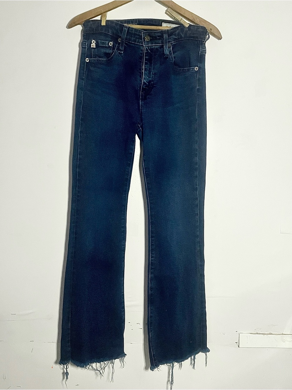 AG Adriano Goldschmied Farrah Dark Wash Blue Bootcut Jeans 26